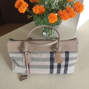 Burberry Canvas Handbag